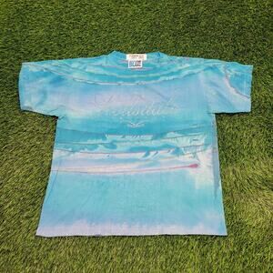 Vintage 90s Scottsdale Cropped Shirt Womens M/L 21x24 Baggy